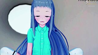 bold hideri kanzaki femboy surprises with pov shemale roleplay sex