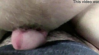 wife's phone vid blonde milf rubs wet pussy on cock till creampie pov