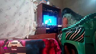 Desi Chubby Housewife Takes Monster Cock From Repairman Doggystyle!