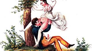 Vintage Erotic Art from Antique Retro Scenes