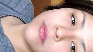 Native American Cutie Swallows Huge Cock Cum Mouthful!