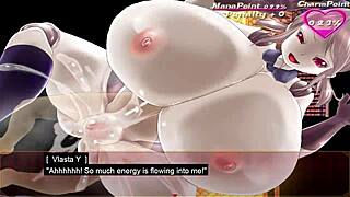 succubus milks monster cocks footjob handjob compilation!!