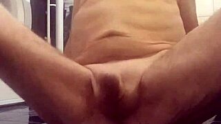 warm shower water drips over my smooth shaved skin in homemade bathing bliss