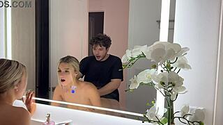 Cas Summer Big Tits Blonde Fucked Before Mirror Luke Cooper