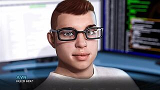 Fat Guy Motorboats Stripper's Massive Tits Hungrily