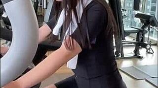 energetic dieting japanese girl gets hotel hammered raw