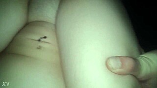 teens slam monster cock fucking hard in car!