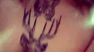 Chubby blonde's huge ass takes hard anal creampie deepthroat pov!