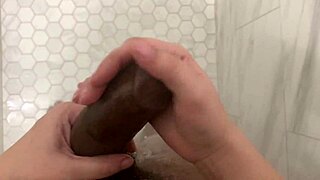 yo stepsis caught me spying in shower now her fat ass wet pussy milks my cock