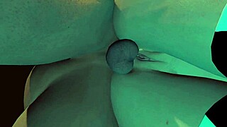 cow cosplay hentai shows off huge tits