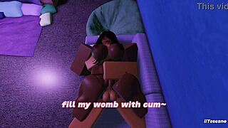 Partner Calls Me to Punish Her Big Ebony Ass