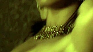 Exotic indian brunette teases nude in slow erotic naked dance