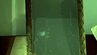 Emo girl with glasses rubs her pretty pussy hard