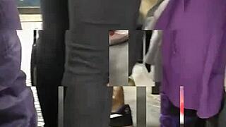 Venezuelan big asses vs peruvian booty bouncing on bus