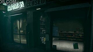 Modest Slut's Burning Desire Relieved in Dark Alley 3D Hentai Game