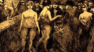 ever wondered what vintage erotic art hides in those antique frames?