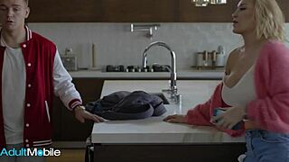 Stepson's Secret: Fucks Stepmom Big Tits Cum Blast Luck