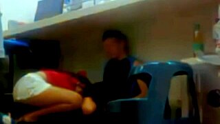 Boss's Son Slips Cock In While I'm Working Hard