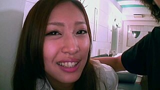 First uncensored jav? Cute japanese student fucks hard in her debut movie!