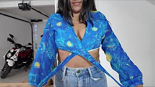 Latina Caliente Surprises Me for Hardcore Creampie POV Fuck