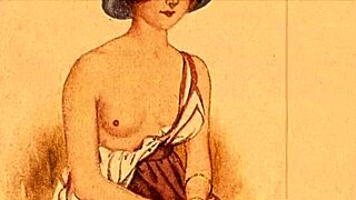 Vintage Erotic Drawings Tease Hidden Desires