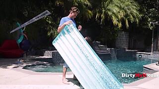 Why ebony milf Cali Sweets bangs steps on 40th bday to spite her husband?