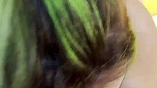 hot goth nikki greaves deepthroats huge cock in steamy pov