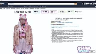 sami parker asian teen doll roughed up in shop interracial