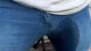 aww my wife's jeans soaked from hot pissing mess...