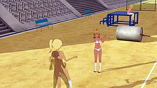 jk girls squirted nonstop in time-stop lesbian anime