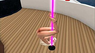 Kassie's Nightclub Cameltoe Lapdance Turns into Deepthroat Prostitute Sex