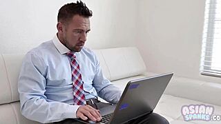 sami parker asian teen doll roughed up in shop interracial