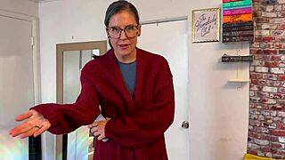 maintenance man pounds cam girl slut hard!