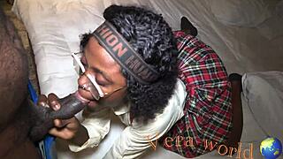 My project supervisor stripped teasing her pussy in socks before I fucked her