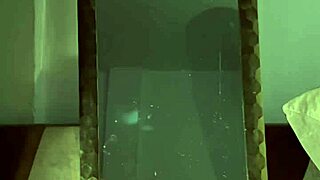 Emo girl with glasses rubs her pretty pussy hard