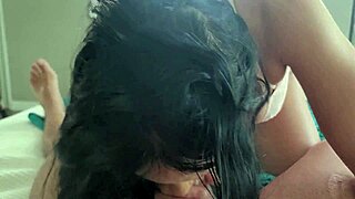 hey, that curvy college latina slut rides cock post-practice!