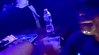 Queenko's sloppy deepthroat homemade blowjob drips wet