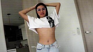 Stepdad Punishes Naughty Latina Stepsisters with Hard Doggystyle Fuck