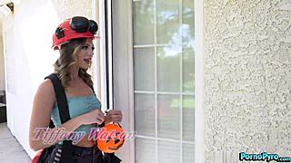 Tiffany Watson's Thrilling Trick-or-Treat BBC Pounding Ignites Passion
