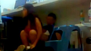 Boss's Son Slips Cock In While I'm Working Hard