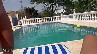 wanna see me deepthroat by the pool pov??
