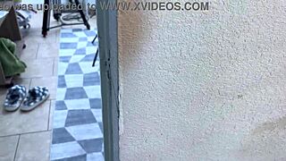 maintenance man pounds cam girl slut hard!