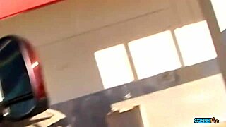Black Girl's Big Clit Pierced Pussy Takes Rough Doggystyle Pounding