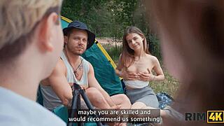 Rimming fantasy outdoors teaching ass lick and anal fuck