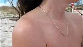 exhibitionist wife helena price... caribbean beach tease day 2 pt 2