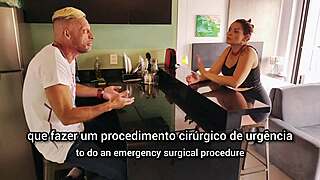 sister-in-law's huge ass revives my cock kitchen doggystyle anal creampie subtitled