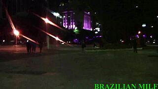 Mirela Mansur's Big Ass Fucked by Strangers in Tunnel