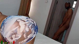 i walked into friend's house straight to bed for husband's big cock pounding