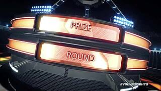 Brandi Mae Sucks Cock in Intense Wrestling Match