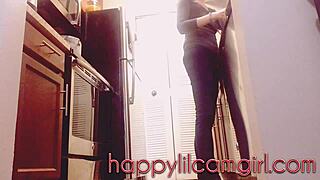 Giantess Girl Ignores You Cleaning Kitchen Webcam Domination